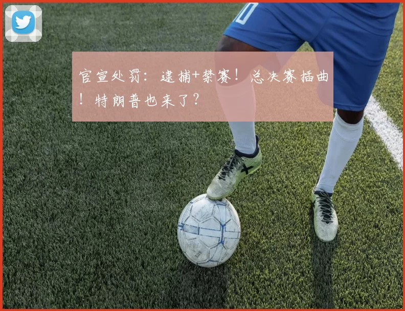 官宣处罚:逮捕+禁赛!总决赛插曲!特朗普也来了?