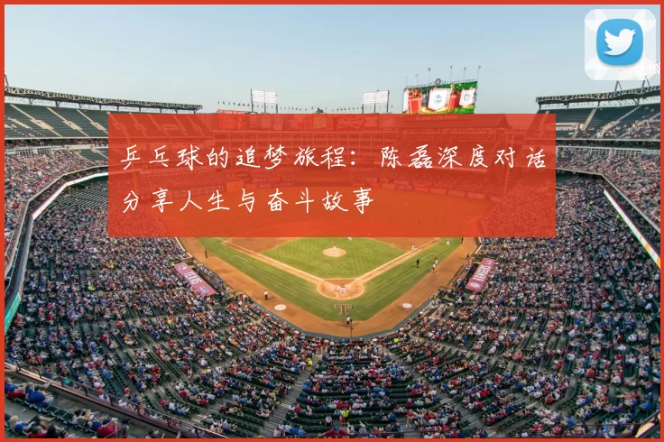 乒乓球的追梦旅程：陈磊深度对话分享人生与奋斗故事