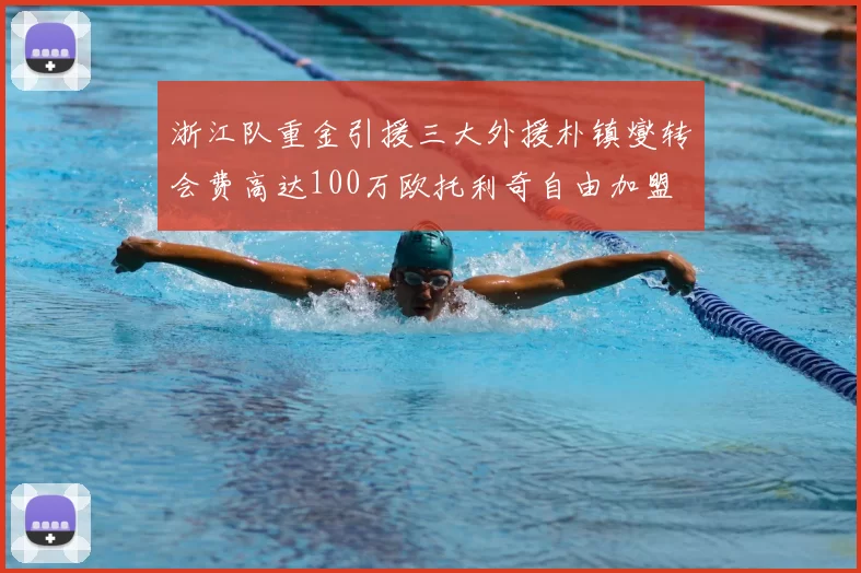 浙江队重金引援三大外援朴镇燮转会费高达100万欧托利奇自由加盟