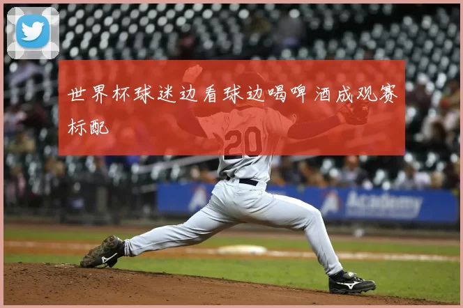 世界杯球迷边看球边喝啤酒成观赛标配