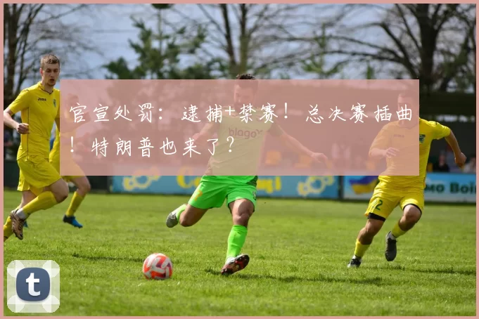 官宣处罚:逮捕+禁赛!总决赛插曲!特朗普也来了?
